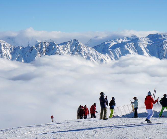 overseas travel - ski, schi